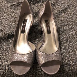 Silver heels